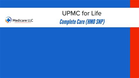 This information is available for free in other languages. Please call our customer service number at 1-877-539-3080 (TTY: 711). UPMC for Life has a contract with Medicare to provide HMO, HMO SNP, and PPO plans. The HMO SNP plans have a contract with the PA State Medical Assistance program. Enrollment in UPMC for Life depends on contract …